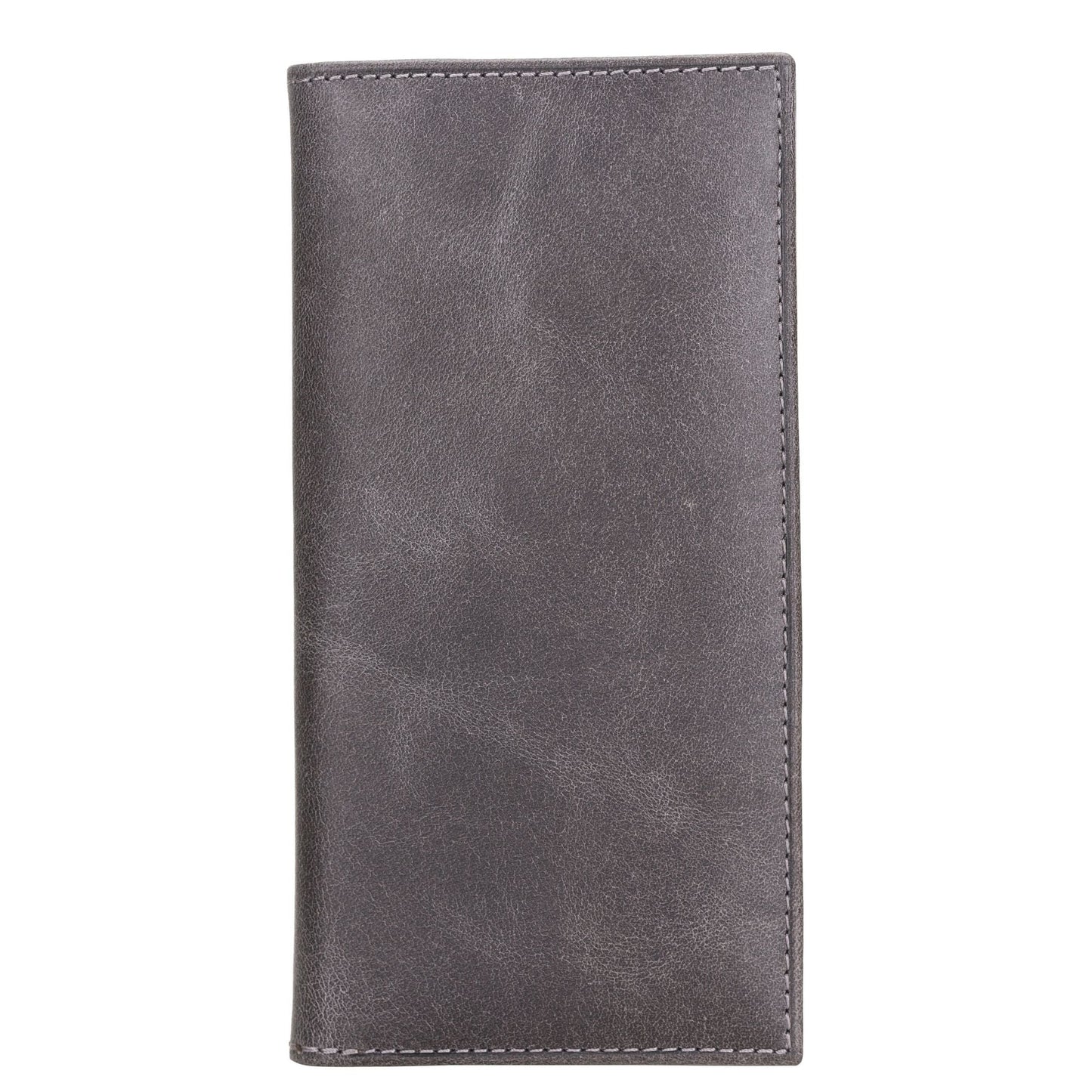 Ouray Handmade Full-Grain Leather Long Wallet for Men and Women
