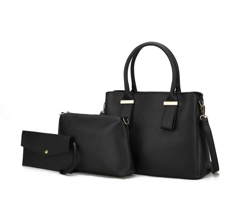 Esmeralda 3-in-1 Tote, Crossbody and Clutch Handbag For Women