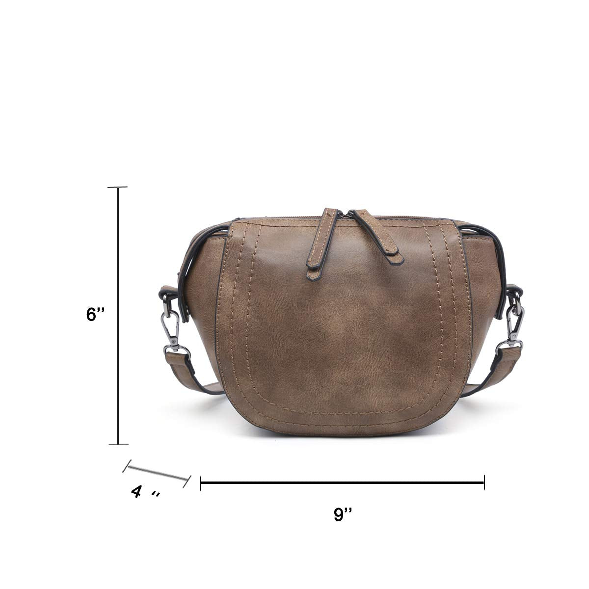 Small crossbody bag shell shape