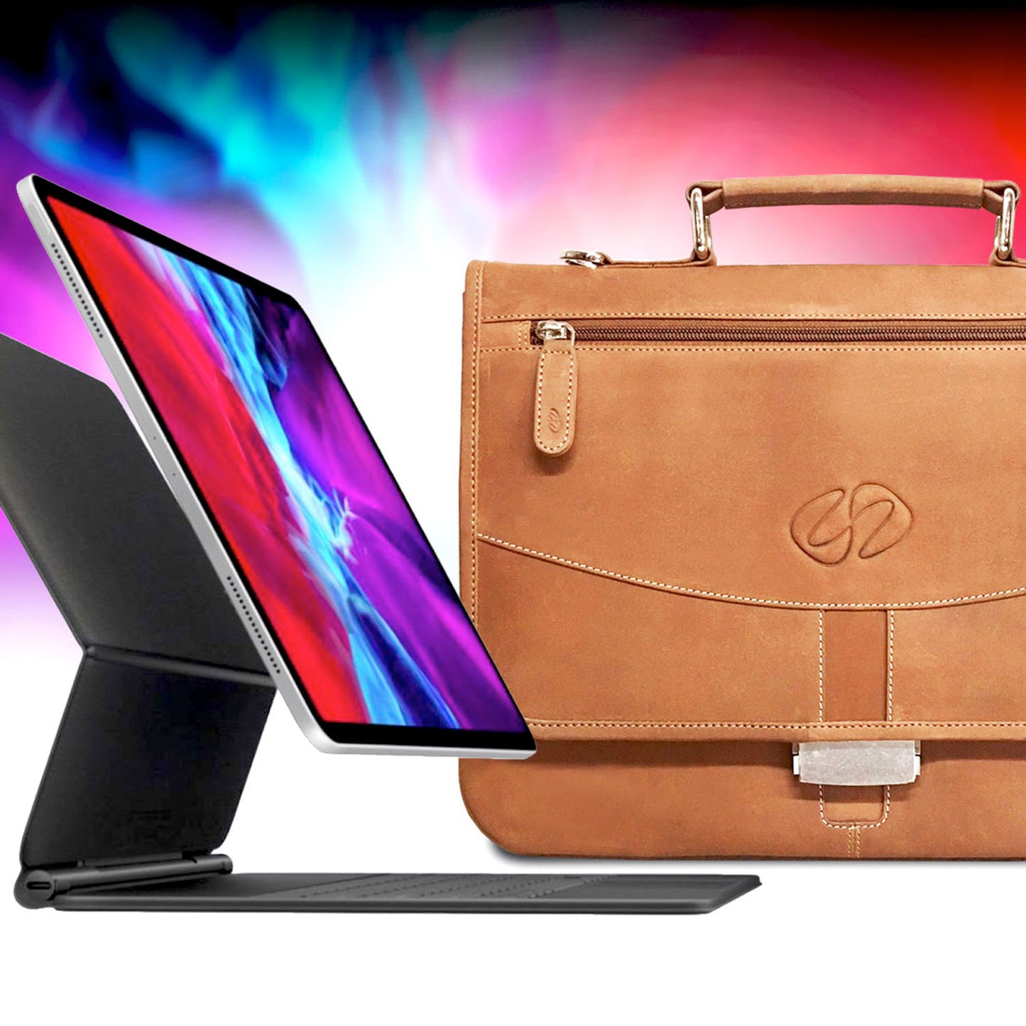 Premium Leather iPad Pro Briefcase