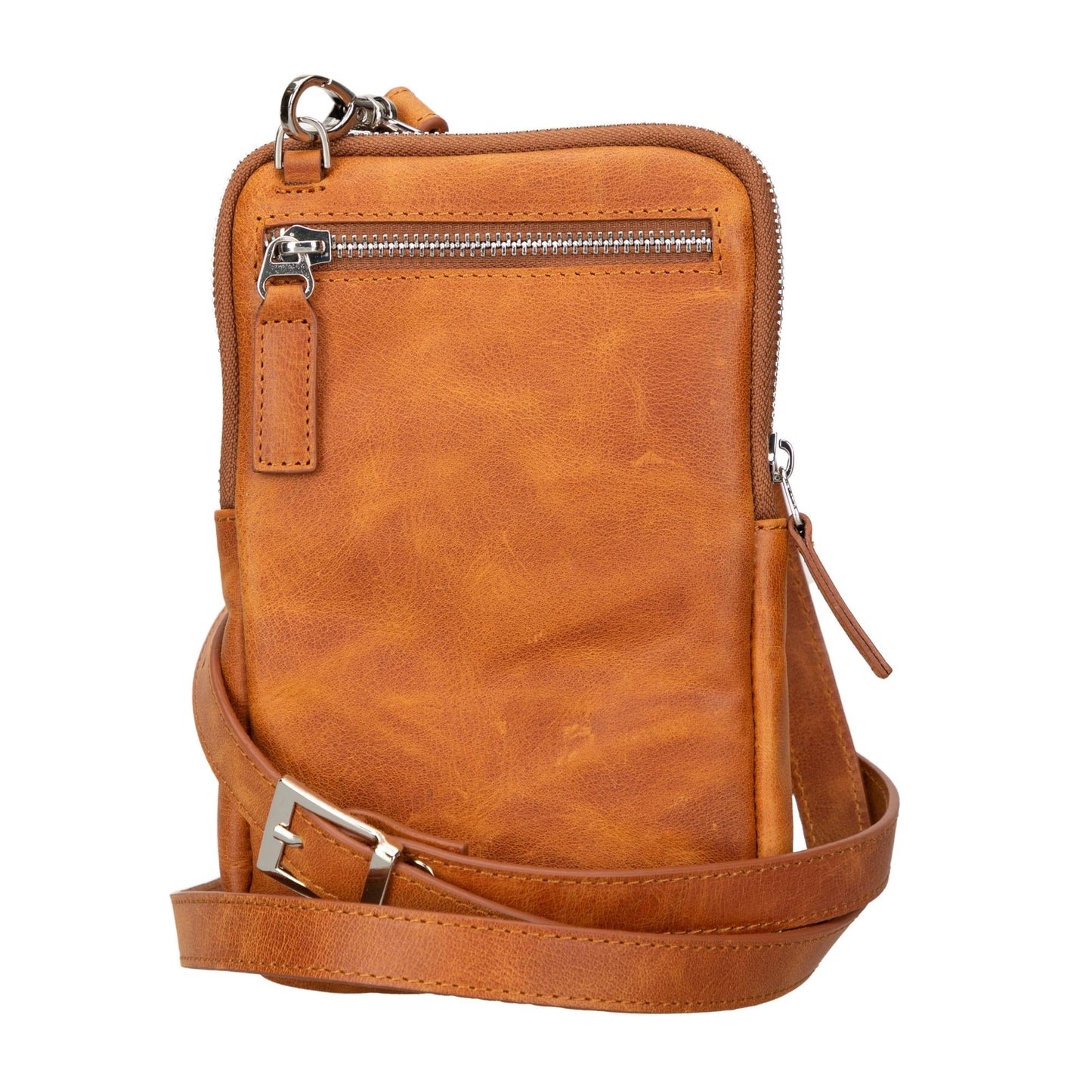 Niagara Leather Crossbody Phone Bag for Men