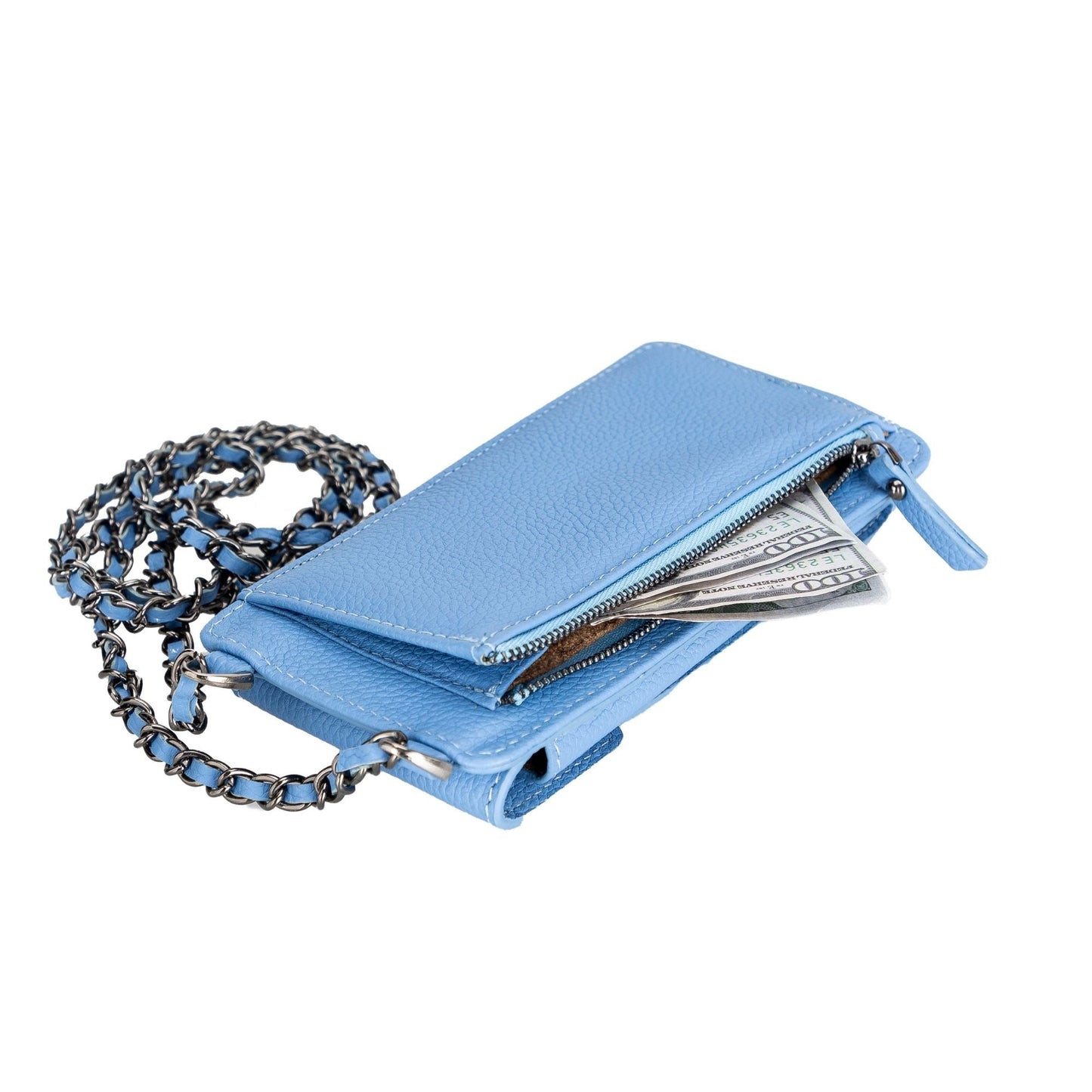 Lovell Crossbody Leather Phone Wallet