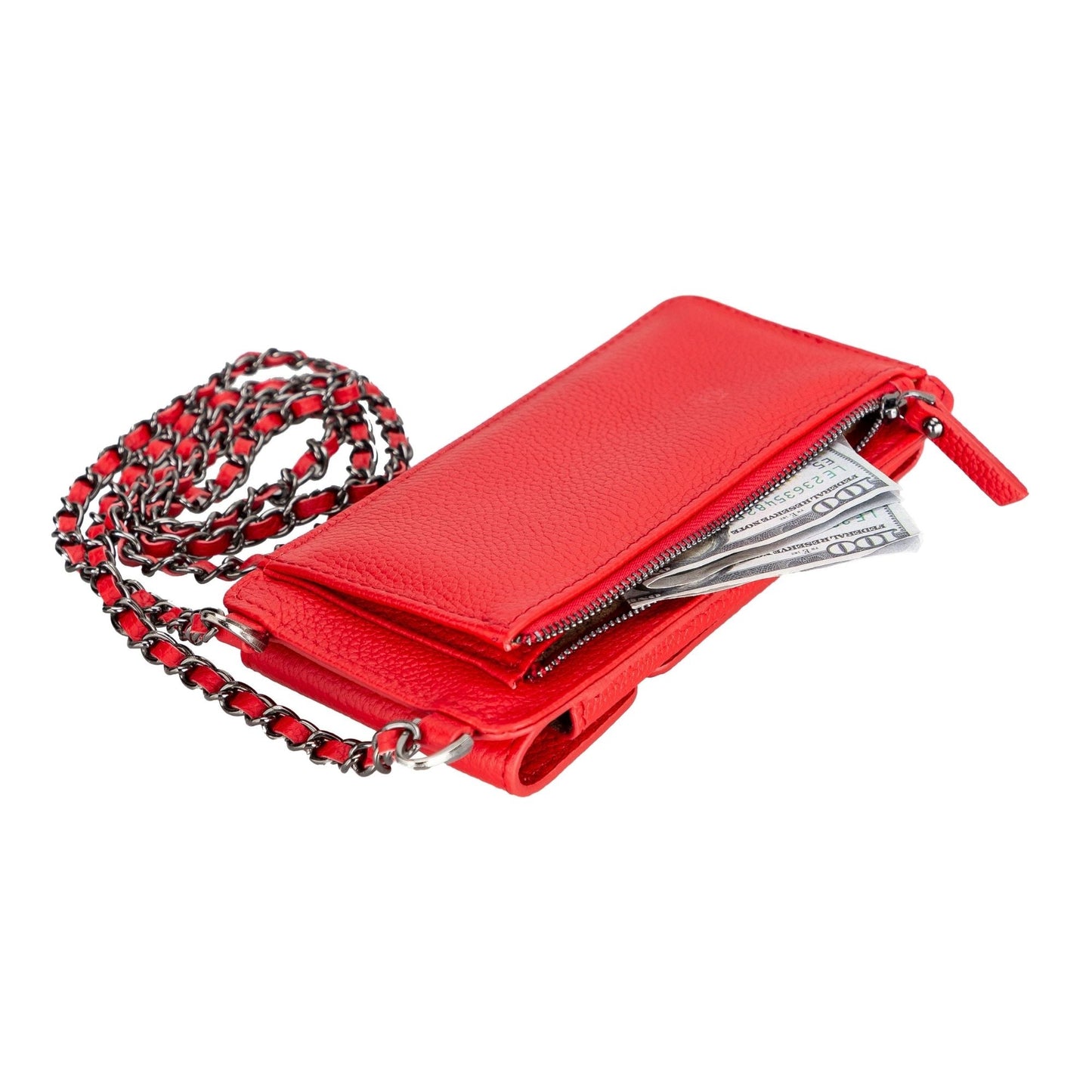 Lovell Crossbody Leather Phone Wallet