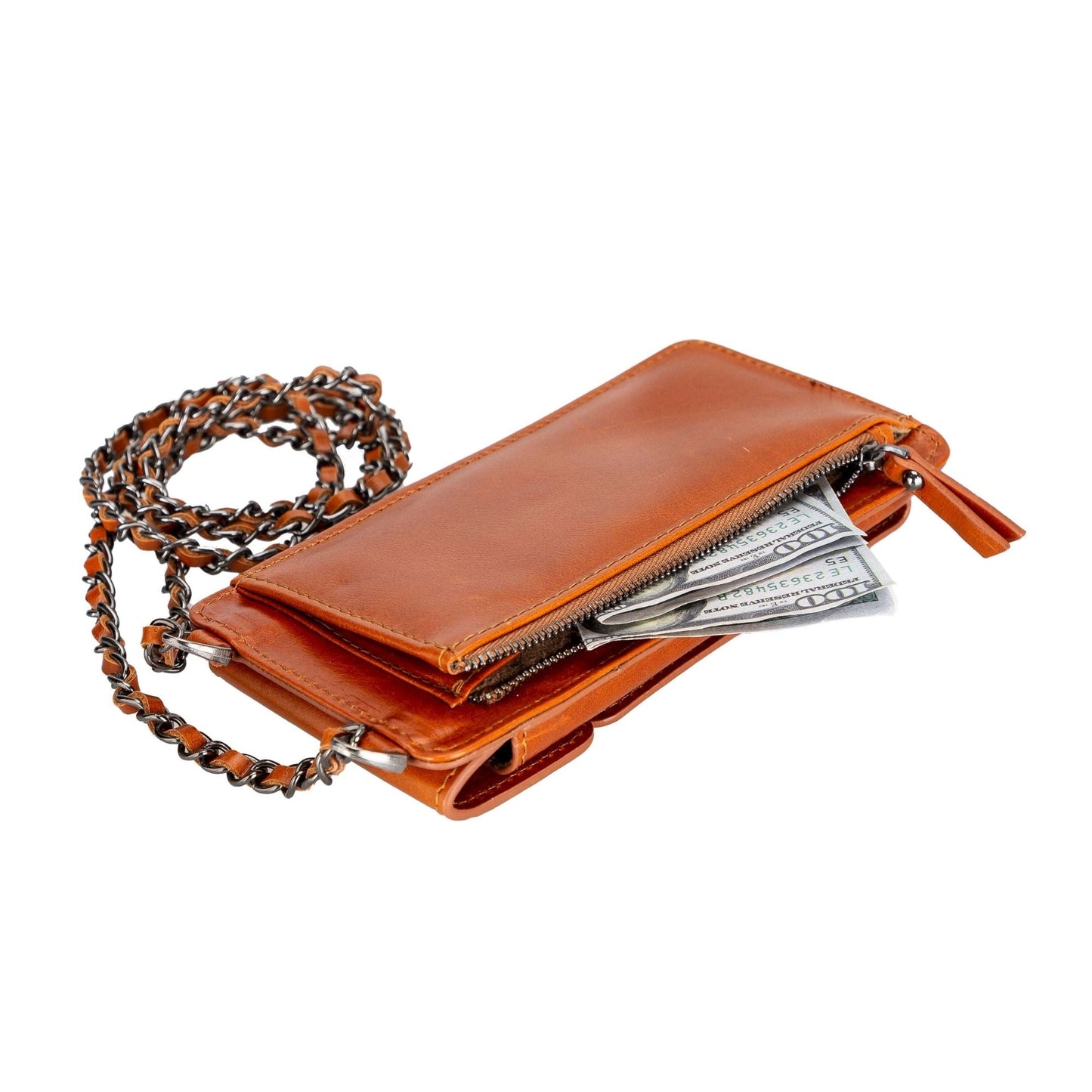 Lovell Crossbody Leather Phone Wallet