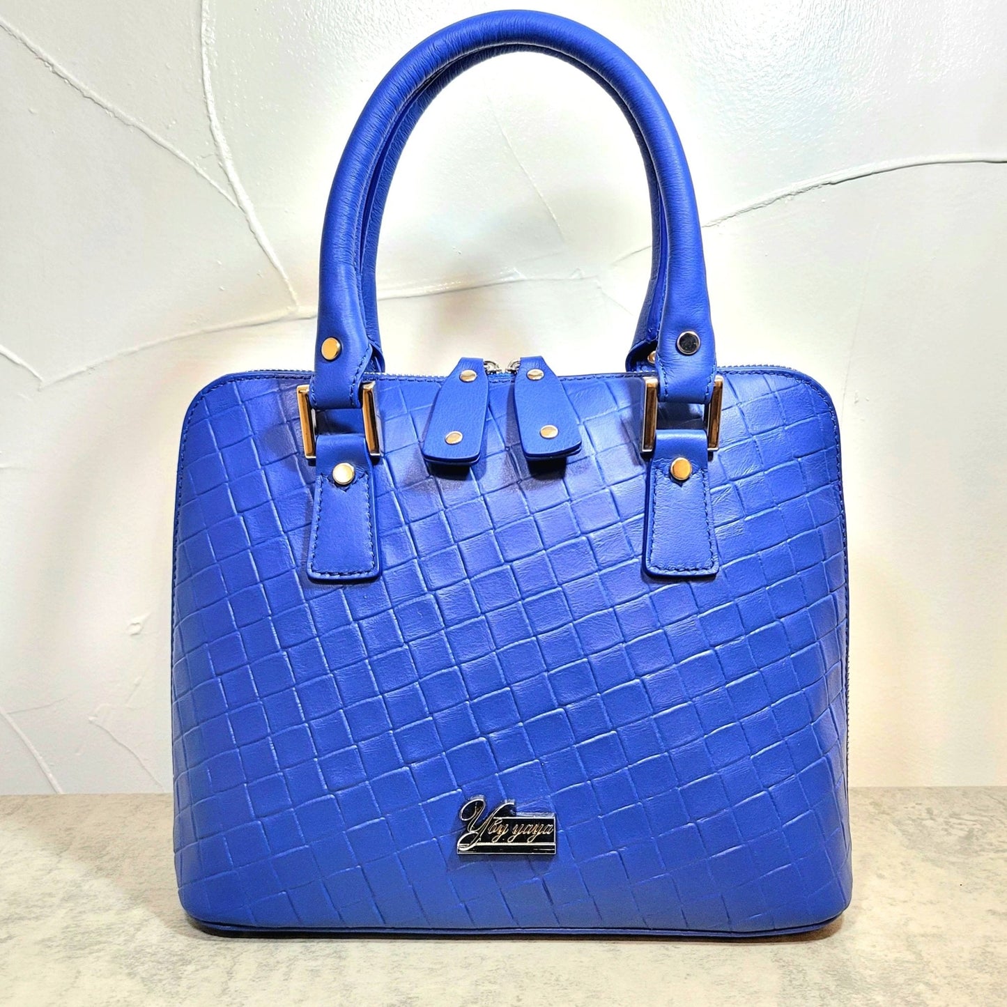 "Yaya Blueberry Crossbody Bag"